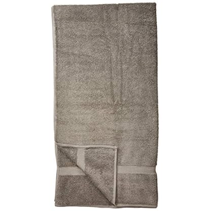 Luxus-Hotel- und Spa-Handtuch, 100 % echte türkische Baumwolle, Badetuch, 2 Stück, grau – Bild 3