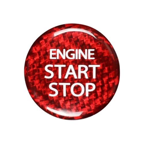 Cache-bouton de démarrage de voiture Suzuki Kizashi 2010 2011 rouge