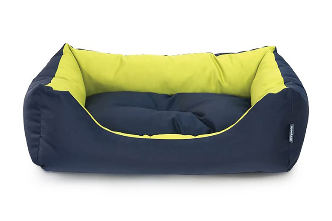 Empets Couch Bed Basic Duo Dimension - 55x42x16cm, Color - Lemon & Blue