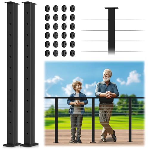 Gyykzz 42Inch Level Drilled Post