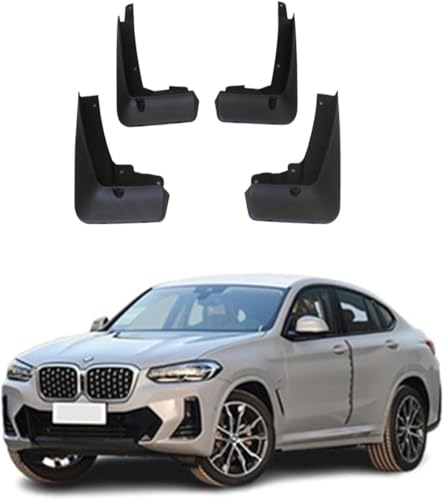 Guardabarros coche para BMW X4M viajes sin manchas con deflectores sin taladrar