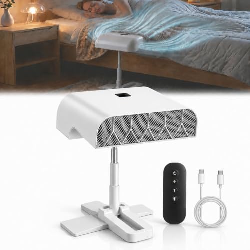 Bed Fan Under Sheets with 5-Speed Control