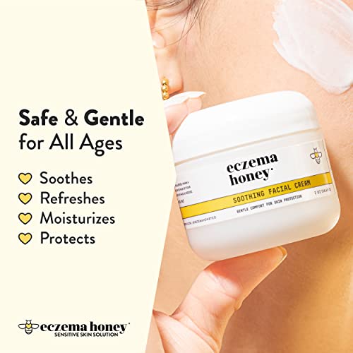 Eczema Honey Soothing Facial Cream - Eczema Lotion For Face, Eyelids thumb #2