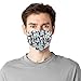 Pattern Penguin Face Mask Adult Washable Reusable Pleated Anti Dust Mask 5-Layer Protection Fashion Adjustable Cloth Mouth Masks with 2 Filter for Women Men Unisex Decorative, 1 Pcs