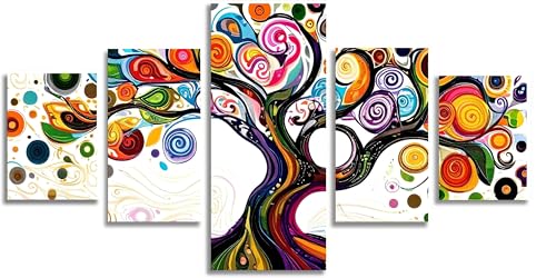 Broderie Diamant Kit Complet Grand Format Mefooge Arbre Coloré 5D F763