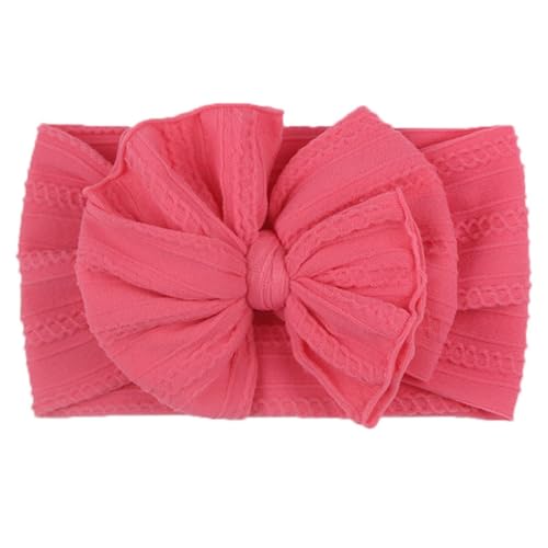 Chewtoyo Faixa de cabelo com laço infantil, 10 peças, nylon, elástico, para bebês meninas, Nylon, Se