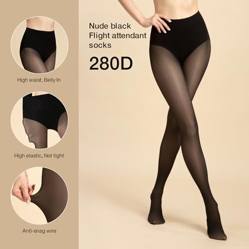 Image of Semi-opaque Tights, 100 /680 /1200D Soft Dacron Regular Women's Sheer Tights Multicolour Pantyhose,1 Pair Pack