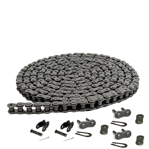 Jeremywell #41 Roller Chain 10FT with 3 Connecting Links and 2 Offset Links
