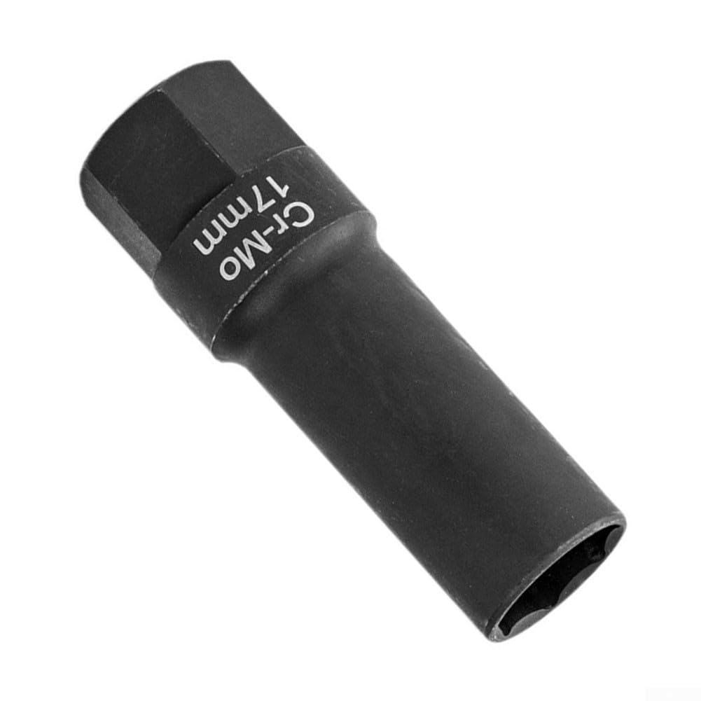 Zestaw kluczy nasadowych, 7-kątowy adapter grzechotkowy 17 mm do zastosowań antykradzieżowych opon samochodowych