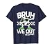 Bruh We Out 5th Grade Dabbing Last Day of School Soccer Boys T-Shirt