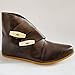 AnNafi® Viking Shoes | Roman Boot Double Toggle Boots | Medieval Viking SCA LARP Renaissance Fairs &Cosplay Footware BROWN (SIZE 9)