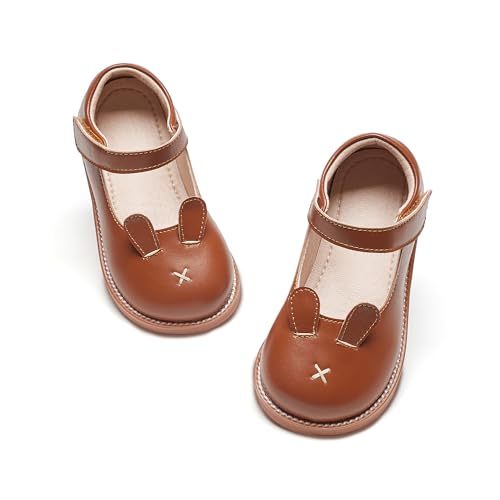 Image of Kiderence Toddler Girls Mary Jane Dress Shoes Little Girls School Oxford Flats