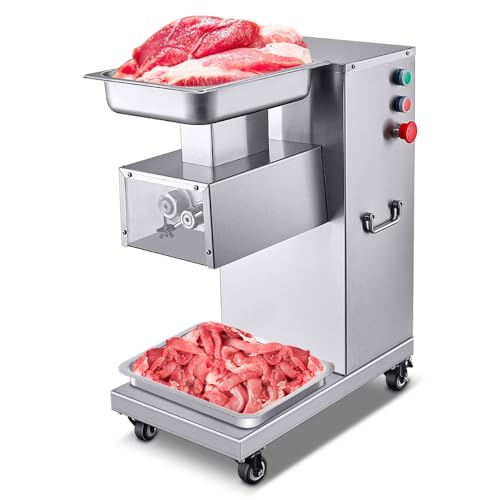 BOOROS 750W Vertical Meat Slicer