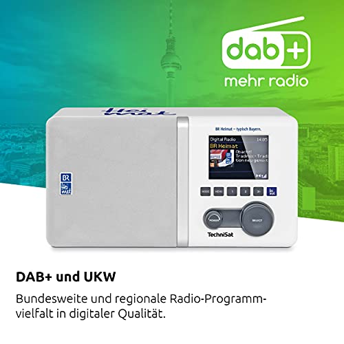 TechniSat Digitale radio 300 BR Heimat Edition DAB Radio (DAB+, FM, BR Heimat directe keuzetoets, Equalizer… - Image 4