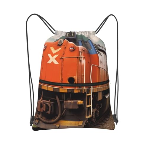 MXPELGHMAD Mochila con cordón, bolsa trasera para caballos, bolsa con cordón, bolsa de gimnasio, para deportes, Tren, Talla única
