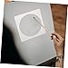 Sewroro 8pcs Painting Stencils Washable Wall Art Templates for Crafts Creative Graffiti Tools for Smooth Reusable Circle Stencils for Home Decoration