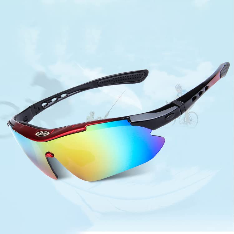Lunettes de soleil de cyclisme 5 en 1 pour ne plus subir les changements de lumière