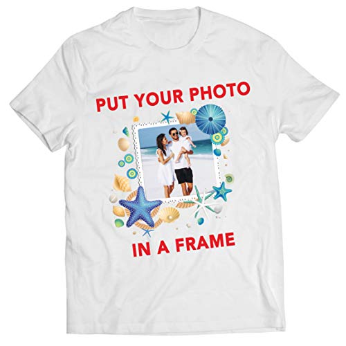 T-shirt personnalisé homme photo de vacances : le cadeau souvenir idéal