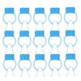 Hemobllo Nasenklammern 30 Stück aus Kunststoff für Trainingsclip zum Atemtraining Schwimmen und...