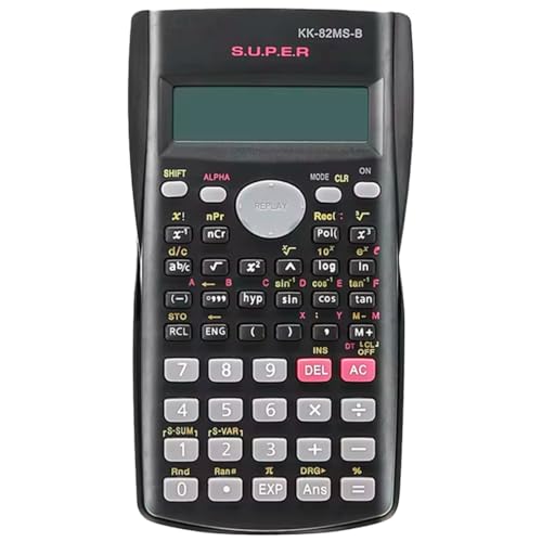 Calculadora Científica Premium Com Display Duplo E 240 Funções Matemática - 10+2 Desligamento Automá