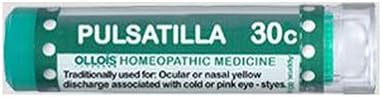 OLLOIS Organic & Lactose-Free Homeopathic Medicines, Pulsatilla 30C Pellets, for Ocular or Nasal Yellow Discharge