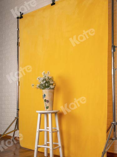 Kate Yellow Backdrop 2x3m Goose Yellow Collapsible Background Photo studio Photography Props Thick Soft Cloth for Newborn Baby Photo Shooting Skin-friendly - Image 2