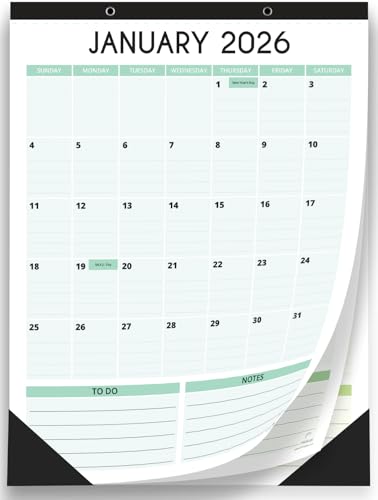 StriveZen 24-Month Magnetic Fridge Calendar