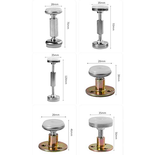 CLISPEED Moldura ajustável para cama de aço inoxidável, ferramenta antitrepidação, evita que a cama