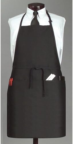 JRC Ritz Full Bib Apron - 26 inch Wx31 inch L 1 Dozen