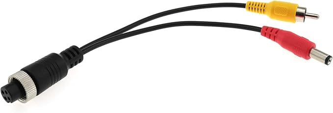 Adaptador 4 Pines Hembra a RCA Macho DGZZI 20cm para Cámara miniatura 6