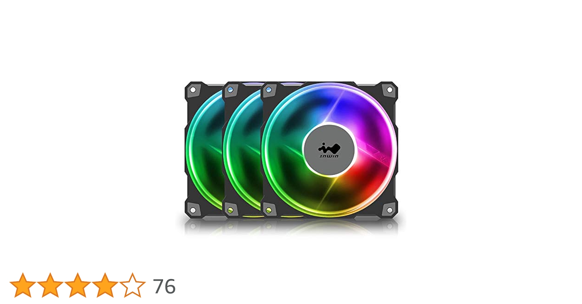 Amazon | IN WIN INWIN PWM制御対応 120mm ケースファン Jupiter