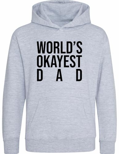 Sweat à capuche World's Okayest Dad sweatshirt original mode urbaine streetwear mixte