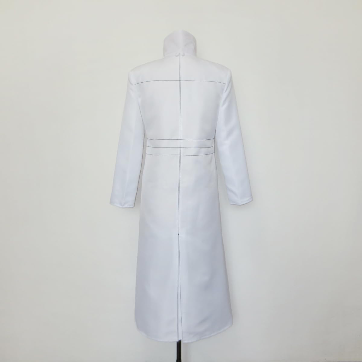 White Stand-Collar Coat Cosplay Costume Anime-Style Outfit