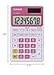 Casio SL-300VC Standard Function Calculator, Pink