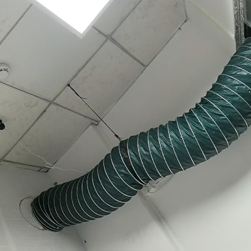 Rallonge de conduit d'extraction durable en textile premium de 1m - 2