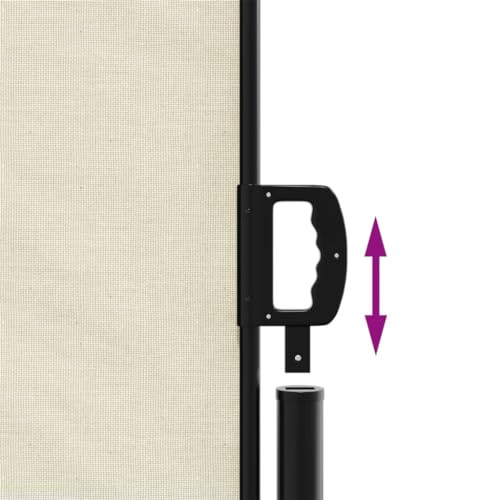 Auvent rétractable 220x1200 cm pour stopper le vent et le vis-à-vis direct - 7
