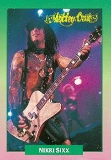Nikki Sixx trading Card (Motley Crue) 1991 Brockum Rockcards #100