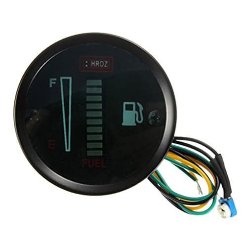 Moniss Medidor De Combustível Modificado Para Motocicleta, Display Led, Medidor De Nível De Combustí