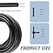 Vacuum Hose Set with ID*OD 3 * 9mm,1PC 9.84Ft VVacuum Hose Automotive+30PCS Vacuum Hoses Adapter,Max 130PSI Silicone Tubing Car Accessories Suitable for Cars,Trucks,SUVs (ID 3mm*OD 9mm)