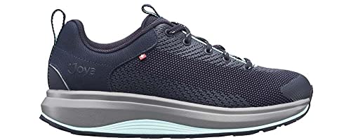 JOYA Maui Dark Blue II, Sportive Damen Sneaker, dunkelblau, 37