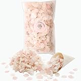Alternative respectueuse de l'environnement avec nos confettis biodégradables : 100% naturel, sans produits chimiques ni colorants, dégageant un délicat parfum naturel floral. Une fois la cérémonie de mariage terminée, les fleurs séchées naturelles s'évapore facilement, et contrairement au riz, au plastique et au papier, il ne laisse aucun déchet, et de plus les confettis de fleurs sont autorisés par les mairies.