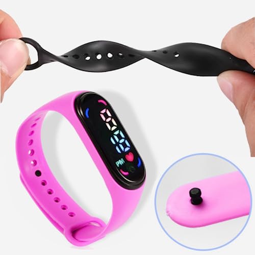 Relógio Digital de Pulso Led Prova D'água Infantil Relogio Criança Digital Relogio de Pulso/Adulto/