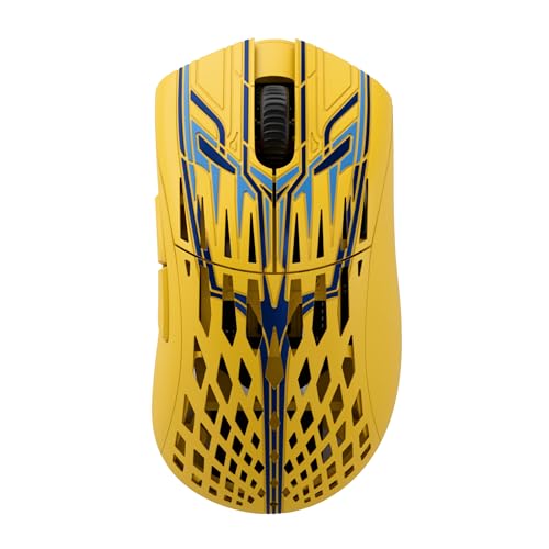 Image of PWNAGE Stormbreaker Max CF Wireless Gaming Mouse, 45g Ultralight Esports Mouse, 8000Hz Polling Rate, 36K DPI PAW3950 Optical Sensor, 100% PTFE Skates, Ergonomic Design for FPS Gaming (Solar Blitz)