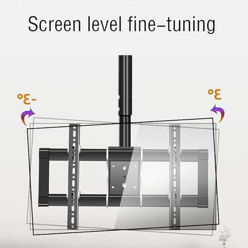 Support mural TV inclinable 360 pour éliminer les reflets d'écran - 5