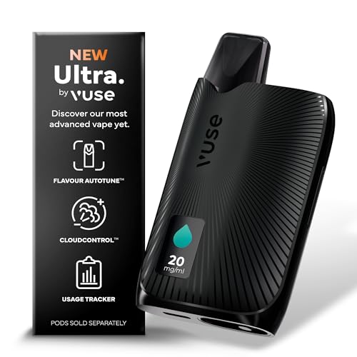 Vuse Ultra – Smart-Vape mit LED-Display, hochwertige E-Zigarette mit Pod-System, Flavour AutoTune, CloudControl und MyVuse App...