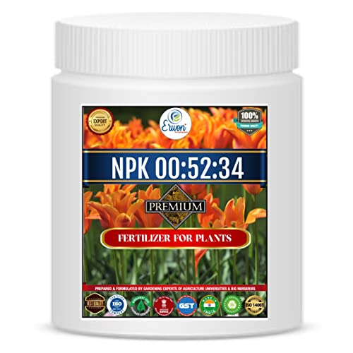 Erwon® Organic NPK 00:52:34 Fertiliser For Plants (200 gm),Granule