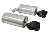 1992-1996 Corvette Aluminized Factory Style Muffler C4 93