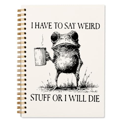 Carnet de notes grenouille A5 anti-bavure pour organiser vos cours et réunions