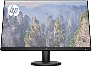 HP v27e Full HD Monitor (1920 x 1080) 27 Inch (1 VGA, 1 HDMI)  Black [Amazon Exclusive]