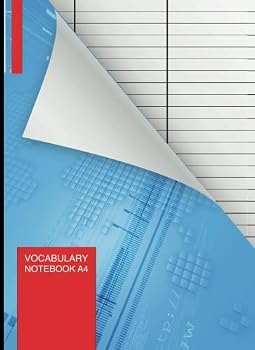 Paperback Vocabulary Notebook A4: 3000 Words | 100 pages | ruled | 3 columns Book